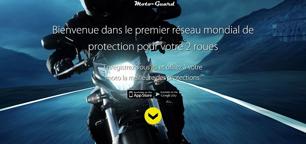 Moto Guard Premier réseau social pour les motards. Application Moto Guard Android et Iphone.